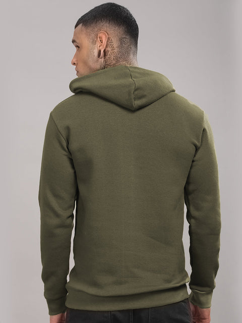 Adro Zirelent Wildwood Valley Hoodie for Men | 320 GSM Cotton-Poly Fleece | Soft Feel, Skin-Friendly Printed Graphic, Warm Casual Sweatshirt with Kangaroo Pocket & Drawstring Hood –