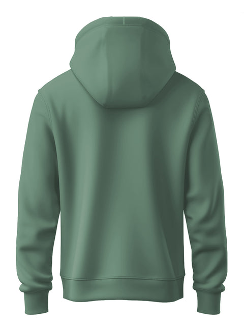 ADRO Men's ADRO Minimal Typography Hoodie | 320 GSM 85% Cotton 15% Polyester Fleece | Regular Fit Hoodie | Winter Casual Streetwear