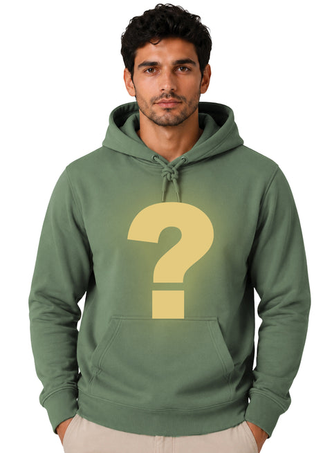 ADRO Men's Mystery Hoodie | 320 GSM Cotton-Blend Fleece | Pista