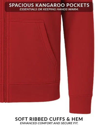 Adro Men’s Zipper Hoodie | Soft Fleece | Casual Streetwear