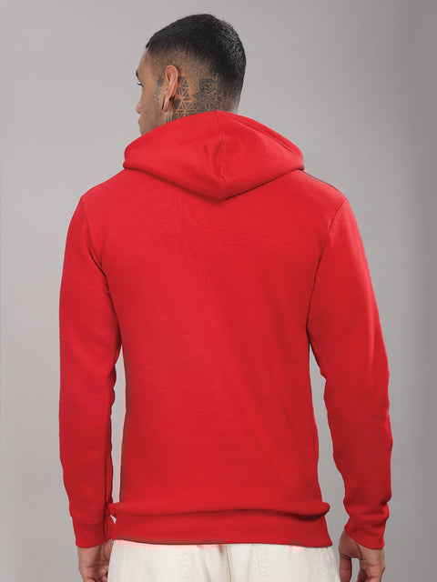 Adro Zirelent Wildwood Valley Hoodie for Men | 320 GSM Cotton-Poly Fleece | Soft Feel, Skin-Friendly Printed Graphic, Warm Casual Sweatshirt with Kangaroo Pocket & Drawstring Hood –