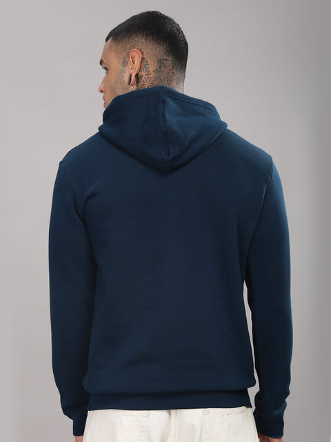 Adro Zirelent Wildwood Valley Hoodie for Men | 320 GSM Cotton-Poly Fleece | Soft Feel, Skin-Friendly Printed Graphic, Warm Casual Sweatshirt with Kangaroo Pocket & Drawstring Hood –