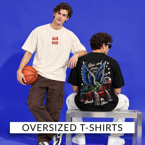 Men’s Oversized T-Shirts – Relaxed Fit & Casual Comfort | Adro