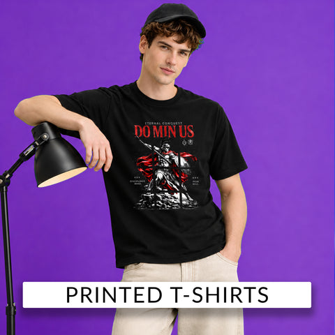 Men’s Printed T-Shirts – Casual Cotton Tees | Adro