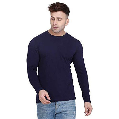 ADRO Full Sleeve Solid T-Shirt for Men - ADRO Fashion