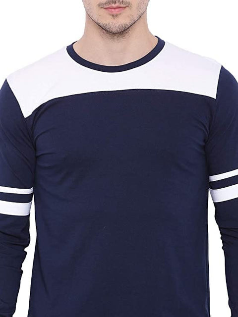 Trendy Cotton Blend Full Sleeve T-shirt For Men at Rs 444.00, Goa